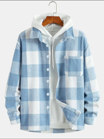 Harbor™ - Men's Plaid Print Outer Jacket