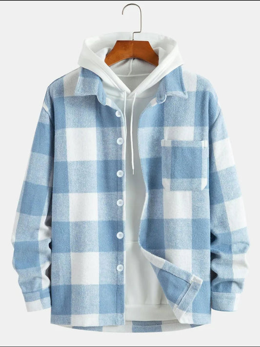 Harbor™ - Men's Plaid Print Outer Jacket