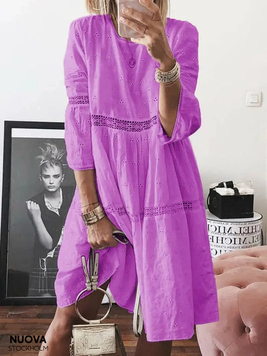 Isabelle™ - Elegant embroidered dress